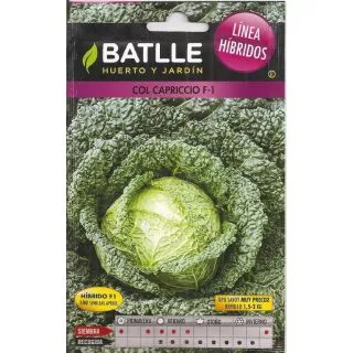 Compra COL CAPRICCIO F1 (Cerca de 100 Semillas). en la tienda online Fito Agrícola