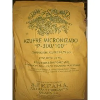 Compra AZUFRE MICRONIZADO P-300/100 (25 Kgr.) en la tienda online Fito Agrícola