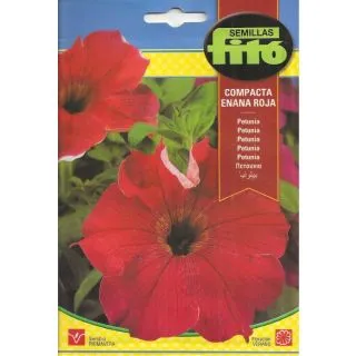 Compra PETUNIA COMPACTA ENANA ROJA (0,6 gr.). en la tienda online Fito Agrícola