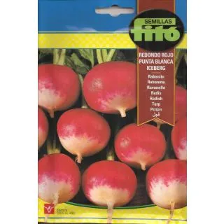 Compra RABANITO REDONDO ROJO PUNTA BLANCA ICEBERG (20 gr.). en la tienda online Fito Agrícola