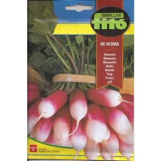 Compra RABANITO DE 18 DÍAS (De Dix - Huit Jours) (20 gr.). en la tienda online Fito Agrícola