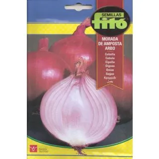 Compra CEBOLLA MORADA DE AMPOSTA ARBO (7 gr.). en la tienda online Fito Agrícola