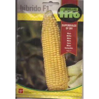 Compra MAIZ SUPERDULCE SF 0201 F1 (50 Semillas) en la tienda online Fito Agrícola