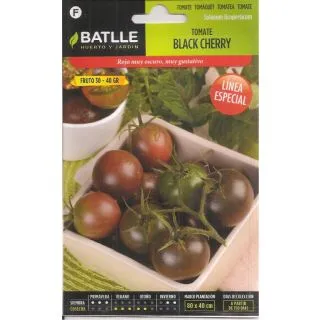 Compra TOMATE BLACK CHERRY (0,3 gr. - Cerca de 75 Semillas). en la tienda online Fito Agrícola