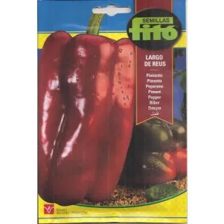 Compra PIMIENTO LARGO DE REUS (3 gr. - Cerca de 400 Semillas). en la tienda online Fito Agrícola