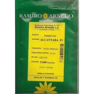Compra PIMIENTO ALCANTARA F1 (5.000 Semillas) en la tienda online Fito Agrícola