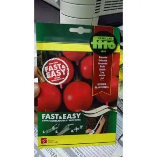 Compra RABANITO REDONDO ROJO VERMELL CINTAS SEMBRADORAS (5 Metros). en la tienda online Fito Agrícola