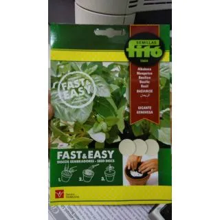 Compra ALBAHACA GENOVESA DISCOS SEMBRADORES (5 Unid.). en la tienda online Fito Agrícola