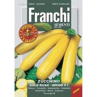 Compra CALABACÍN GOLD RUSH F-1 (100 gr.). en la tienda online Fito Agrícola