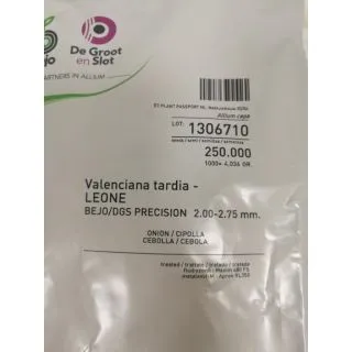 Compra CEBOLLA VALENCIANA TARDÍA LEONE Precisión (250.000 Semillas) en la tienda online Fito Agrícola