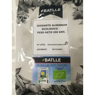 Compra GUISANTE ALDERMAN ECOLÓGICO (500 gr.) en la tienda online Fito Agrícola