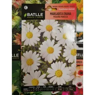Compra MARGARITA ENANA PEQUEÑA PRINCESA (750 Semillas). en la tienda online Fito Agrícola