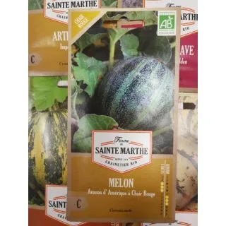 Compra MELÓN ANANAS D´AMÉRIQUE À CHAIR RUOGE AB (15 Semillas) en la tienda online Fito Agrícola