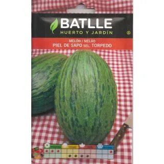 Compra MELÓN PIÑONET PIEL DE SAPO Sel. Torpedo (100 gr.) en la tienda online Fito Agrícola