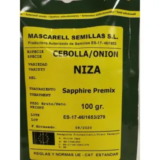 Compra CEBOLLA NIZA (100 gr.). en la tienda online Fito Agrícola