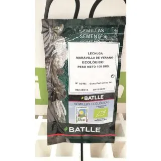 Compra LECHUGA MARAVILLA DE VERANO ECOLÓGICA Sel. Maresme (100 gr.) en la tienda online Fito Agrícola