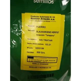 Compra PUERRO BLAUWGROENE HERFST Sel. Tempano (500 gr.) en la tienda online Fito Agrícola