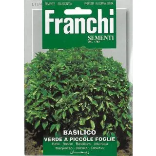 Compra ALBAHACA VERDE DE HOJAS PEQUEÑAS (100 gr.). en la tienda online Fito Agrícola