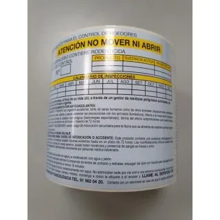 Compra ETIQUETA ADHESIVA PORTACEBOS Color Azul 110 x 100 (1 Unid.). en la tienda online Fito Agrícola