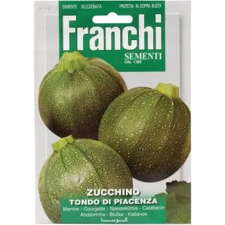 Compra CALABACÍN REDONDO DE PIACENZA (8 gr.). en la tienda online Fito Agrícola