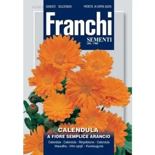 Compra CALÉNDULA DE FLOR SIMPLE NARANJA (100 gr.). en la tienda online Fito Agrícola