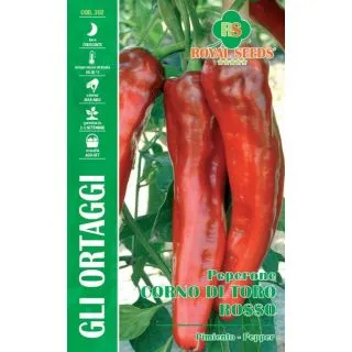 Compra PIMIENTO CUERNO DE TORO ROJO (1,5 gr.). en la tienda online Fito Agrícola