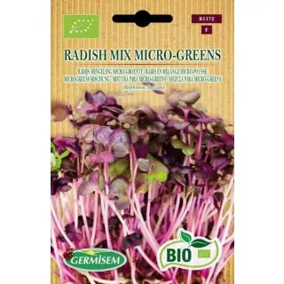 Compra MIX DE RABANITOS MICROGREEN BIO (10 gr.). en la tienda online Fito Agrícola