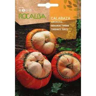 Compra CALABAZA TURBANTE TURCO (500 gr.). en la tienda online Fito Agrícola