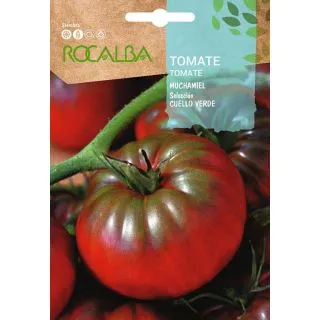 Compra TOMATE MUCHAMIEL SEL. CUELLO VERDE (100 gr.). en la tienda online Fito Agrícola