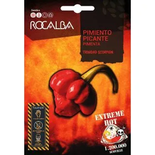 Compra PIMIENTO TRINIDAD SCORPION (1000 Semillas). en la tienda online Fito Agrícola