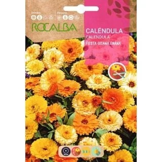 Compra CALÉNDULA FIESTA GITANA ENANA (3 gr.). en la tienda online Fito Agrícola