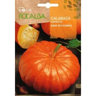 Compra CALABAZA ROUGE VIF D´ETAMPES (5 gr.). en la tienda online Fito Agrícola