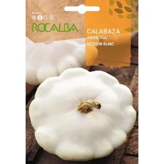 Compra CALABAZA PATISSON BLANC (5 gr.). en la tienda online Fito Agrícola