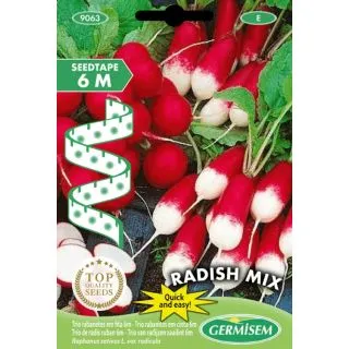 Compra RABANITO MIX CINTAS SEMBRADORAS (6 Metros). en la tienda online Fito Agrícola