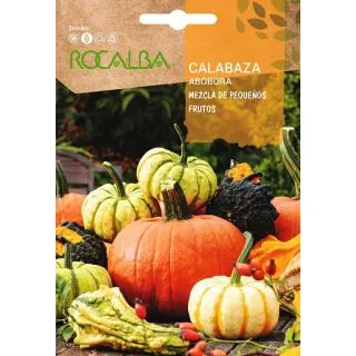 Compra CALABAZA DE FRUTO PEQUEÑO MEZCLA (3 gr.). en la tienda online Fito Agrícola