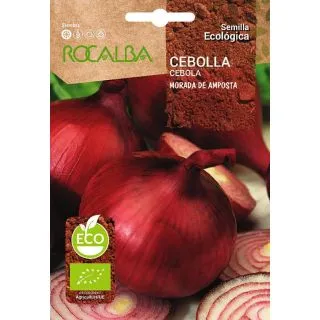 Compra CEBOLLA MORADA DE AMPOSTA ECOLÓGICA (500 gr.). en la tienda online Fito Agrícola