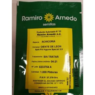 Compra ACHICORIA DIENTE DE LEÓN Pildorada (1.000 Semillas) en la tienda online Fito Agrícola