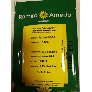 Compra ALCACHOFA LORCA (1.000 Semillas) en la tienda online Fito Agrícola