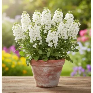 Compra ALHELÍ BABY WHITE (240 Plantas) en la tienda online Fito Agrícola