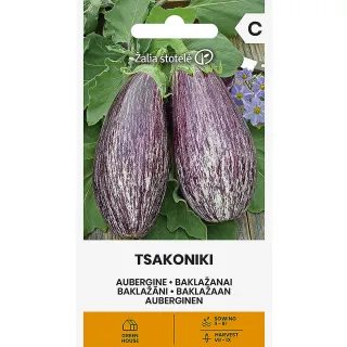 Compra BERENJENA TSAKONIKI (0,2 gr. - Cerca de 40 Semillas). en la tienda online Fito Agrícola