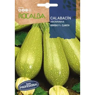 Compra CALABACÍN CLARITA F1 (3 gr.) en la tienda online Fito Agrícola
