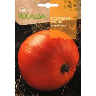 Compra CALABAZA MAMMOTH GOLD (5 gr.). en la tienda online Fito Agrícola