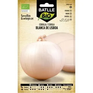 Compra CEBOLLA BLANCA DE LISBOA ECOLÓGICA (100 gr.). en la tienda online Fito Agrícola