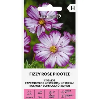 Compra COSMOS FIZZY PICOTEE ROSA (1 gr. - Cerca de 190 Semillas). en la tienda online Fito Agrícola