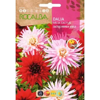 Compra DALIA CACTUS DOBLE F1 (0,5 gr.). en la tienda online Fito Agrícola