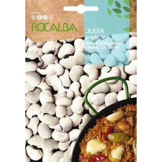 Compra JUDÍA GARROFÓN VALENCIANO (5 Kgr.). en la tienda online Fito Agrícola