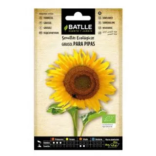 Compra GIRASOL PARA PIPAS ECOLÓGICO (3,5 gr.) en la tienda online Fito Agrícola