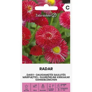 Compra MARGARITA DE LOS PRADOS ROJA RADAR (0,2 gr. - Cerca de 1200 Semillas). en la tienda online Fito Agrícola