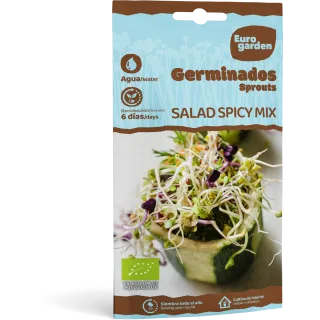 Compra MIX SALAD SPICY MICROGREENS ECOLÓGICO (10 gr.) en la tienda online Fito Agrícola