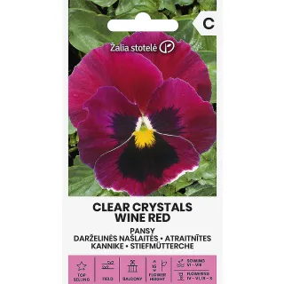 Compra PENSAMIENTO CRYSTALS WINE RED (0,3 gr. - Cerca de 225 Semillas). en la tienda online Fito Agrícola